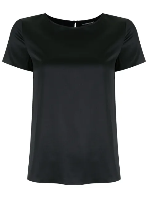 Emporio Armani silk blouse Blue 8N2K152NXXZ