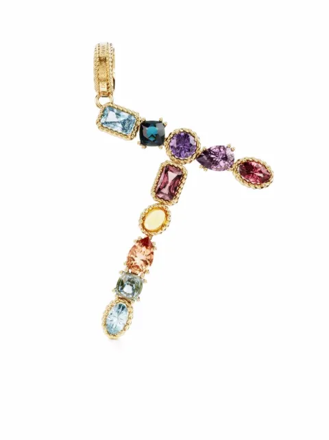 Dolce & Gabbana 18K yellow-gold gemstone necklace Gold WANR1GWMIXT