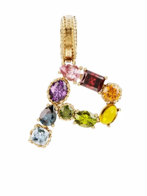 Dolce & Gabbana gemstone-embellished pendant Gold WANR2GWMIXP