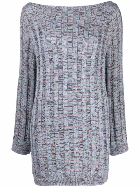Missoni knitted mini dress Blue 2DG006632K00A0