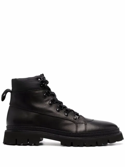 Baldinini lace-up ankle boots Black U2B100MWNP