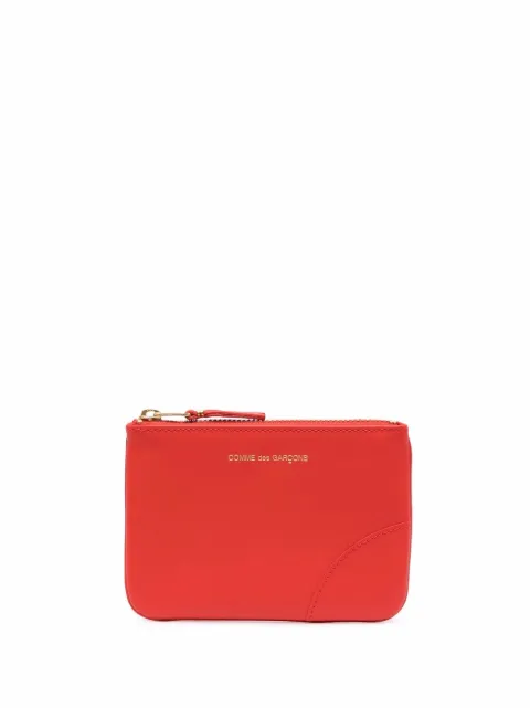 Comme Des Garçons Wallet 'Classic leather line' card holder Orange SA8100