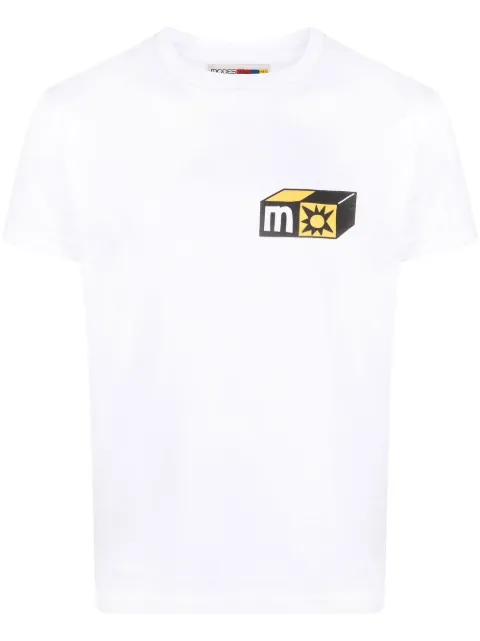 MODES GARMENTS graphic-print cotton T-shirt White MODEST000