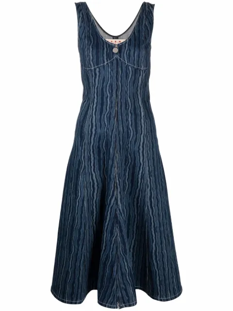 Marni sleeveless denim dress Blue ABJD0791A0USCS50