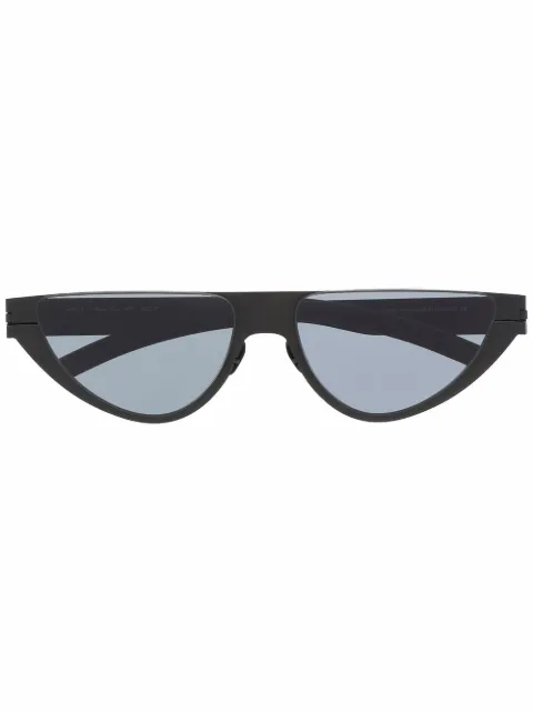 Mykita curved-frame sunglasses Black KITT002