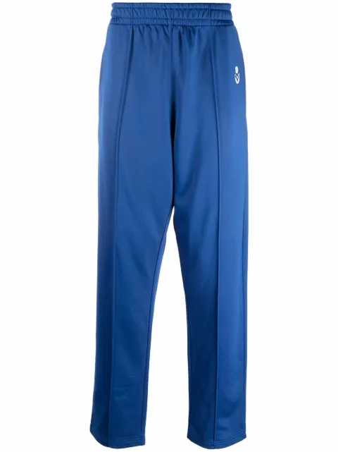 MARANT straight-leg logo track pants Blue PA203121A015H