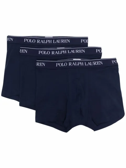 Polo Ralph Lauren logo waistband boxer briefs Blue 714835885004