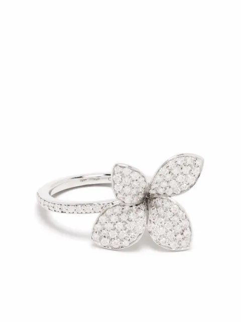 Pasquale Bruni 18kt white gold Petit Garden diamond ring Silver 15370B