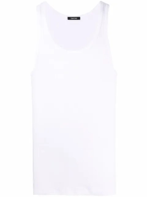 TOM FORD sleeveless tank top White T4D101210