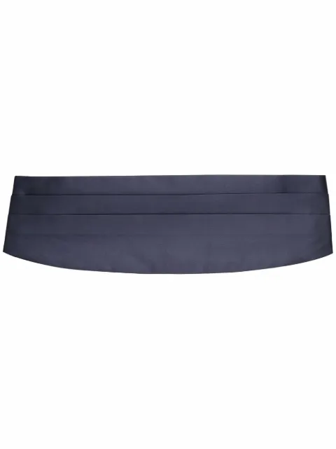 Emporio Armani classic belted cummerbund Blue 340032CC197