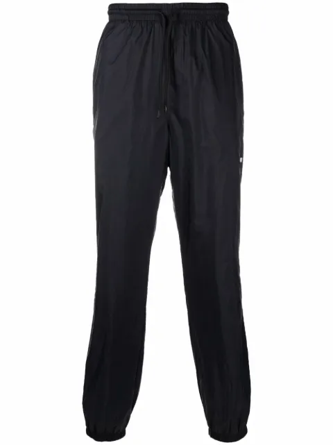 MSGM drawstring logo track pants Black 3140MP07X217702