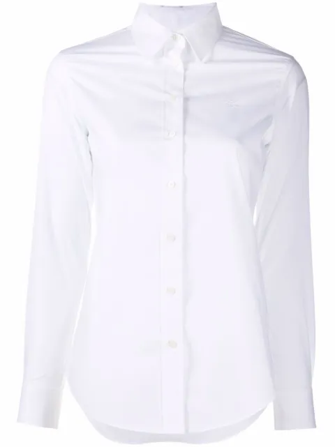 Lauren Ralph Lauren embroidered-logo shirt White 200684553
