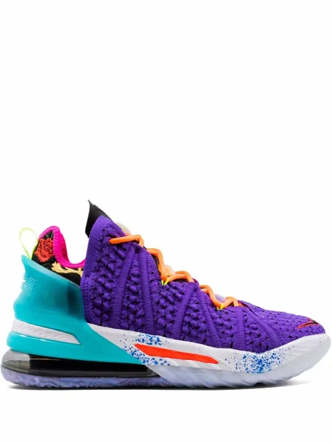 Nike Lebron 18 "Best 10-18" sneakers Purple DM2813