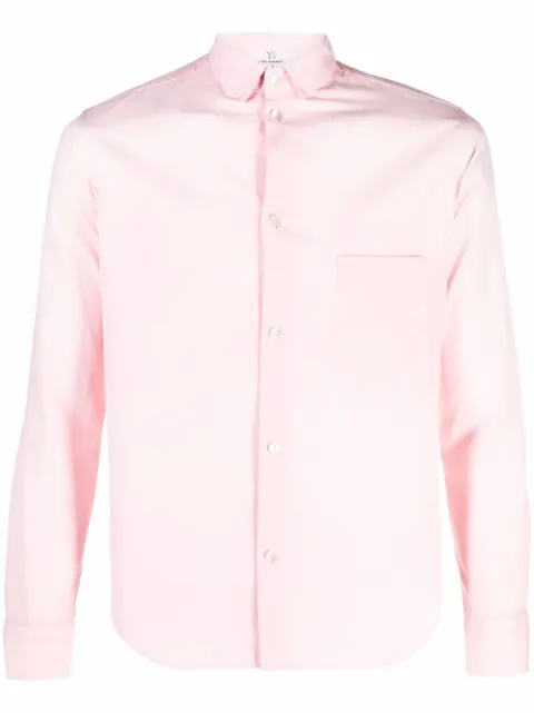 Yohji Yamamoto Pre-Owned 2000s button-up shirt Pink YOYA290