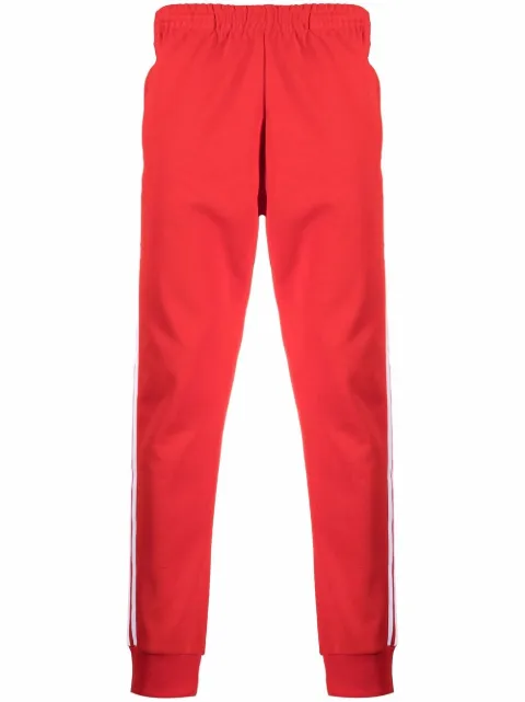 adidas embroidered-logo track pants Red H06713