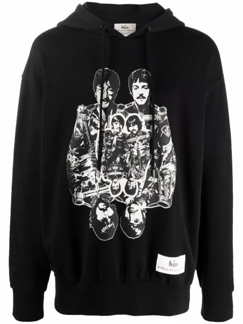 Stella McCartney x The Beatles printed hoodie Black 6J0010SPW30