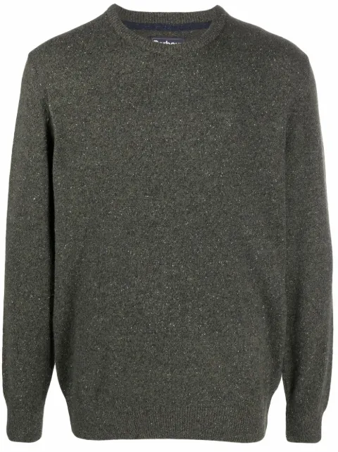 Barbour crew-neck jumper Green MKN0844GN79