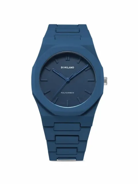 D1 Milano Polycarbon Navy Blue 40.5mm Blue PCBJ21