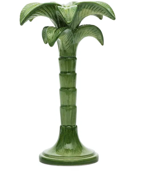 Les-Ottomans palm tree medium candle holder Green ARTDELETABLEMAR05