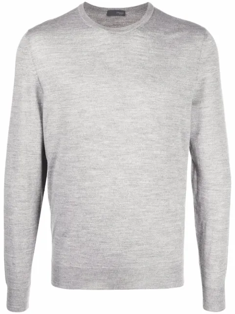 Drumohr round neck jumper Grey D0D103