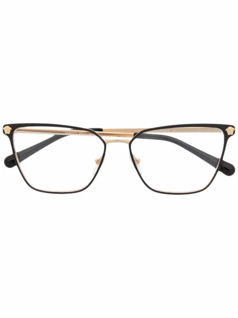 Versace Eyewear square-frame glasses Black VE1275