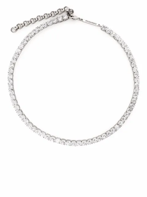 DSQUARED2 Sparkle choker Silver NEM013159400001