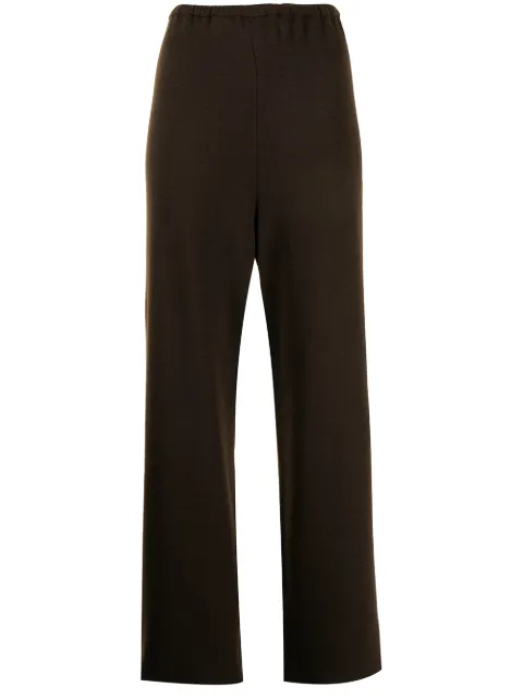 16Arlington Mandrake wide-leg wool trousers Brown TR047AW21FNDT