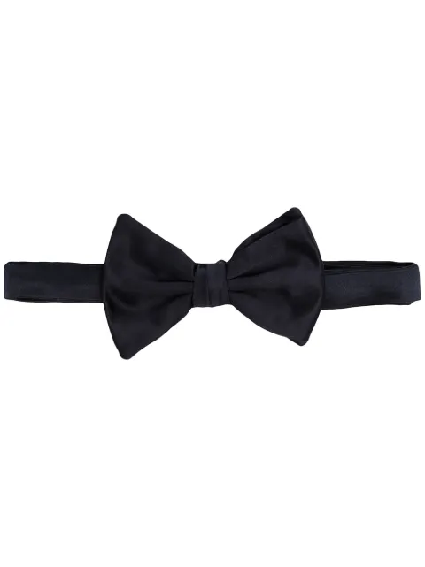 Emporio Armani clip-fastening bow tie Purple 340031CC197