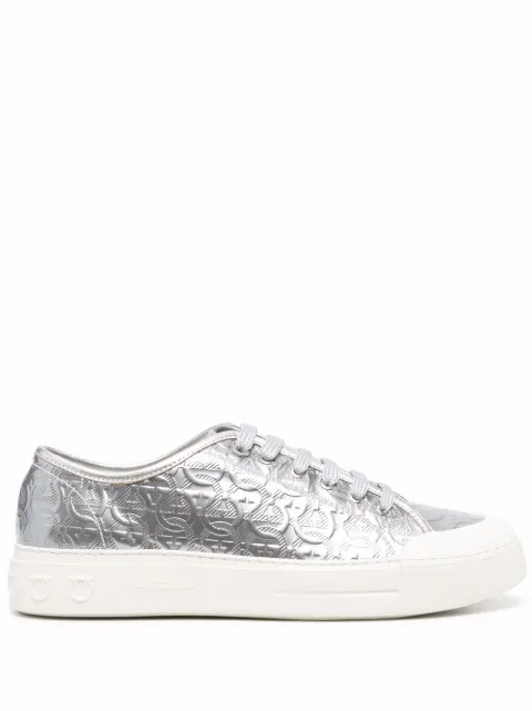 Ferragamo Gancini low-top sneakers Grey 746692
