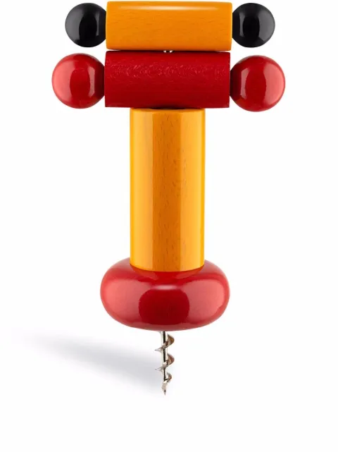 Alessi Sottsass 100 Values Collection corkscrew Yellow ES17