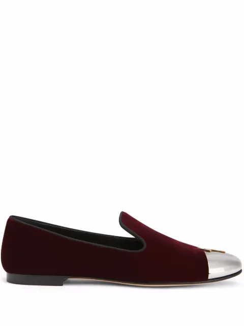 Giuseppe Zanotti Dalila Cup toe-cap loafers Red I160004008