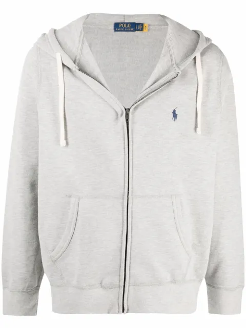 Polo Ralph Lauren The RL zip-up hoodie Grey 710813297002