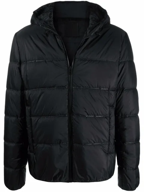 Givenchy logo-detail puffer jacket Black BM00RE13Q2