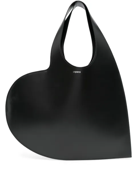 Coperni Heart tote bag Black COPBA14405