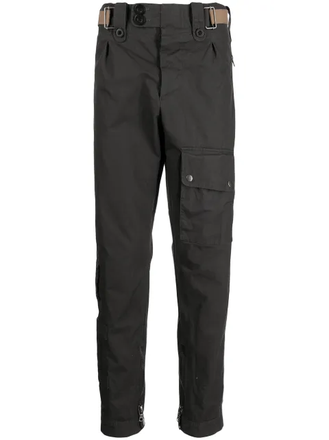 N.Peal straight leg Combat trousers Grey NPG107715JB