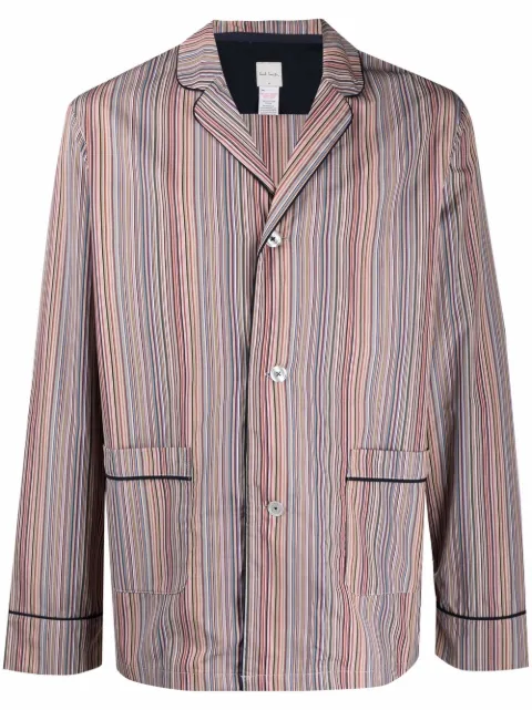 Paul Smith striped pyjama set Neutrals M1A2871NAMULTB
