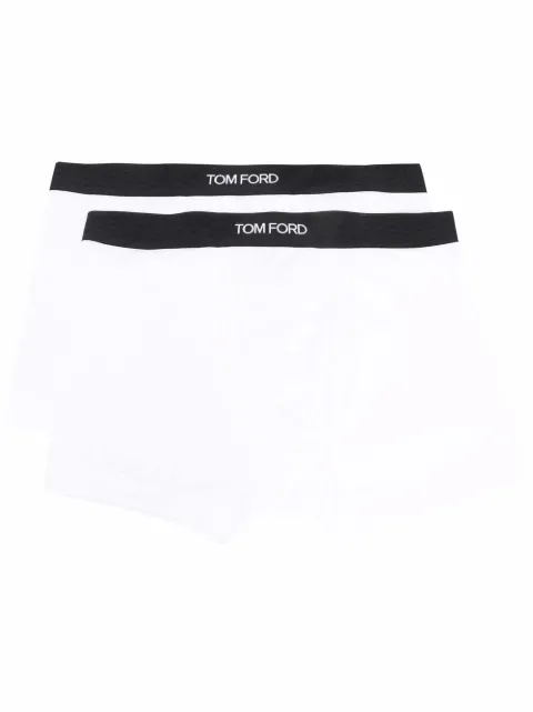 TOM FORD logo-waistband briefs (pack of 2) White T4XC31410