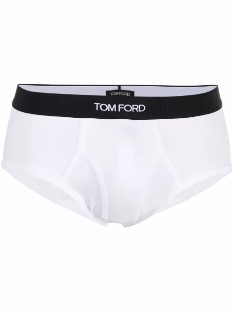 TOM FORD logo-waistband boxers White T4LC11410