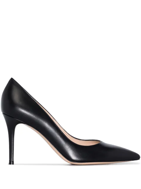 Gianvito Rossi Gianvito leather pumps Black G2458085RICVIT
