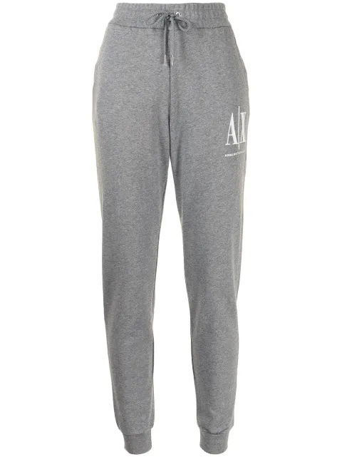 Armani Exchange logo-print sweatpants Grey 8NYPCXYJ68Z