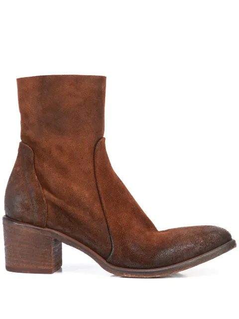 Madison Maison suede ankle boots Brown P2577