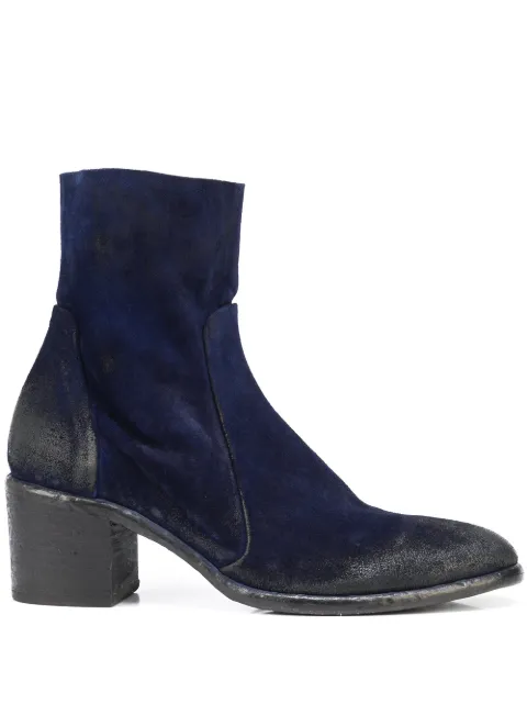 Madison Maison suede ankle boots Blue P2577