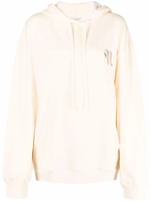 Nanushka organic cotton hoodie Yellow NM21PFSW00172
