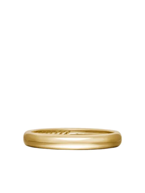 David Yurman 18kt yellow gold DY Classic band ring (3.5mm) Gold R25395M88