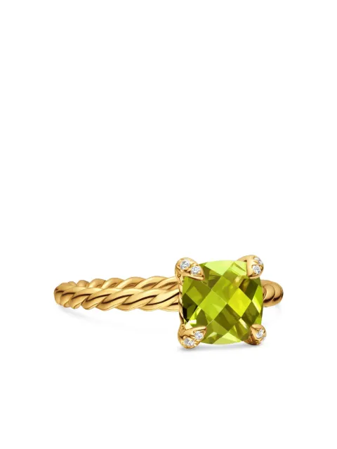 David Yurman 18K yellow gold Chatelaine peridot ring Gold R12598D88APRDI
