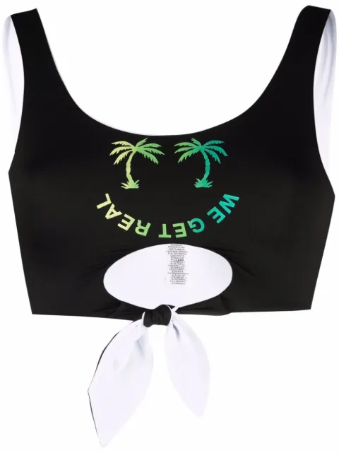 Diesel We Get Real bikini top Black A032370EEAR