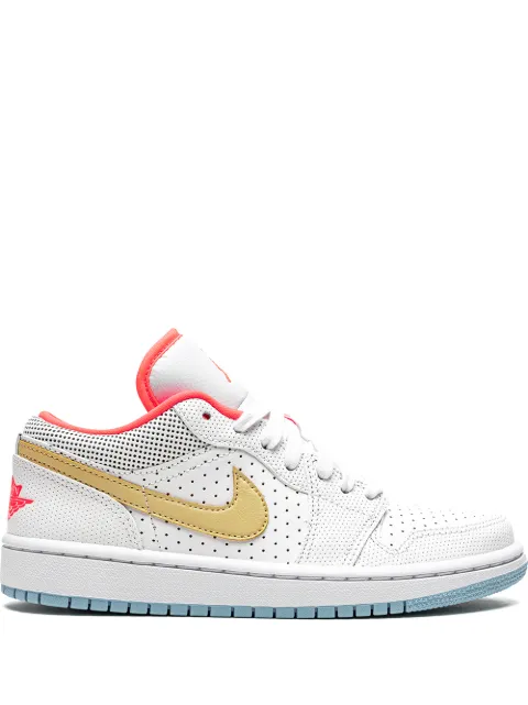 Jordan Air Jordan 1 Low SE "White/Sesame/Flash Crimson" sneakers White DC9509
