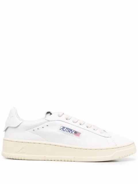 Autry logo-print sneakers White ADLWNW01