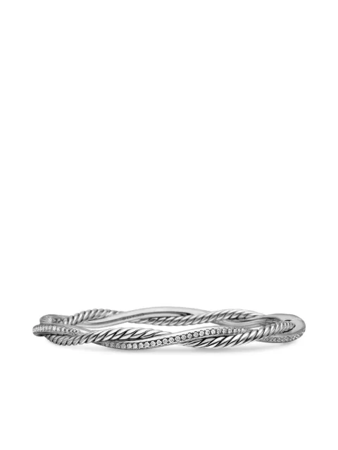 David Yurman sterling silver Petite Infinity diamond bracelet (4.4mm) Silver B16370DSSADI