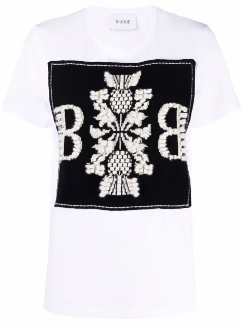Barrie B-logo T-shirt White C104752073